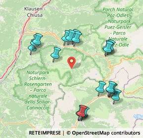 Mappa Via Saltria, 39047 Santa Cristina Valgardena BZ, Italia (8.4755)