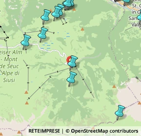 Mappa Via Saltria, 39047 Santa Cristina Valgardena BZ, Italia (3.31)