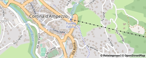 Mappa Cortina d’Ampezzo