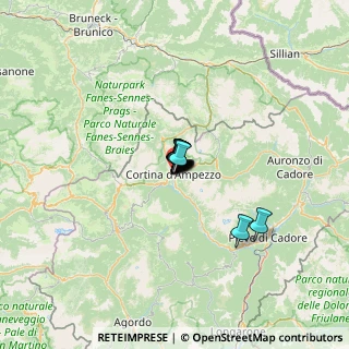 Mappa Via B. Franchetti, 32043 Cortina d'Ampezzo BL, Italia (3.54)