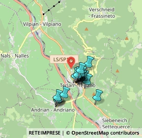 Mappa Via della Pergola, 39018 Terlano BZ, Italia (1.2395)