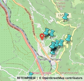 Mappa Via della Pergola, 39018 Terlano BZ, Italia (0.73563)