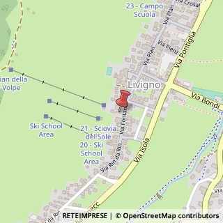 Mappa Via Fontana, 71, 23030 Livigno, Sondrio (Lombardia)