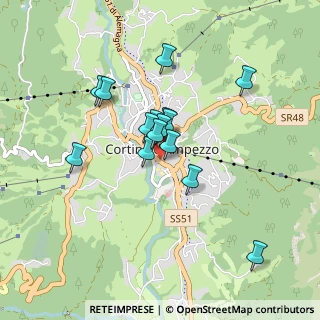 Mappa Piazza S. Francesco, 32043 Cortina d'Ampezzo BL, Italia (0.67067)