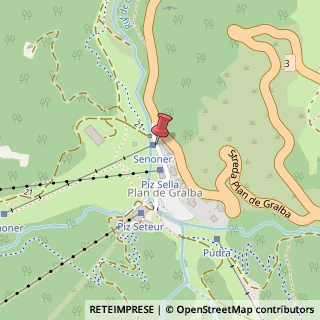 Mappa Strada Plan de Gralba, 2, 39048 Selva di Val Gardena, Bolzano (Trentino-Alto Adige)
