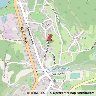 Mappa Via della Roggia, 24, 33026 Paluzza, Udine (Friuli-Venezia Giulia)