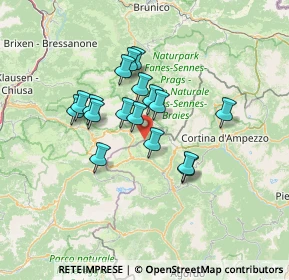 Mappa Località Pralongiá, 39033 Corvara In Badia BZ, Italia (10.39588)