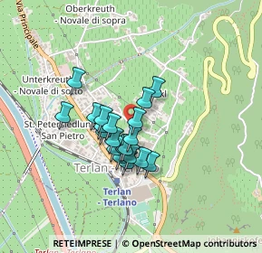 Mappa Via Silberleiten, 39018 Terlano BZ, Italia (0.289)