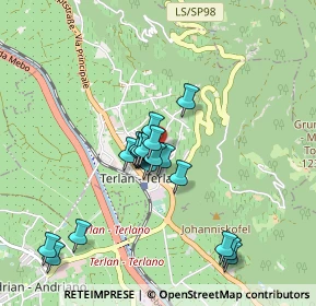 Mappa Via Chiesa, 39018 Terlano BZ, Italia (0.75)