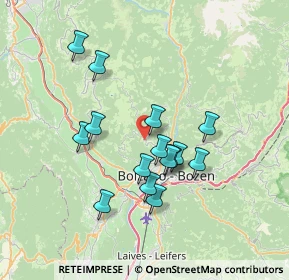 Mappa Kreuzweg, 39050 San Genesio Atesino BZ, Italia (6.06933)