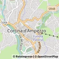 Map Cortina d'Ampezzo
