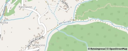 Mappa Paularo