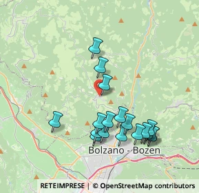 Mappa Via Boten, 39050 San Genesio Atesino BZ, Italia (3.69167)