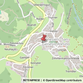 Mappa Via Botengasse, 4, 39050 San Genesio Atesino, Bolzano (Trentino-Alto Adige)