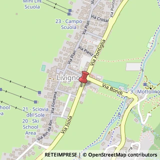 Mappa Piazza Guglielmo Marconi, 40, 23030 Livigno, Sondrio (Lombardia)