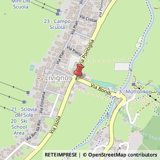 Mappa Via chestel, 523, 23041 Livigno, Sondrio (Lombardia)