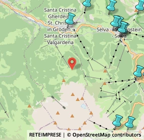Mappa Strada Sacun, 39047 Santa Cristina Valgardena BZ, Italia (3.39615)
