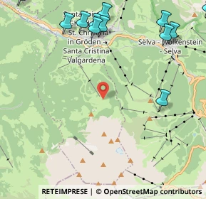 Mappa Strada Sacun, 39047 Santa Cristina Valgardena BZ, Italia (2.99333)