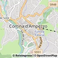 Karta Cortina d'Ampezzo