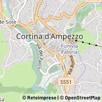 Karte Cortina d'Ampezzo
