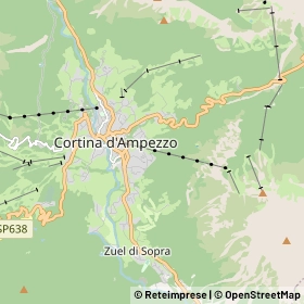 Mappa Cortina d'Ampezzo