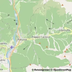 Mappa Treppo Carnico