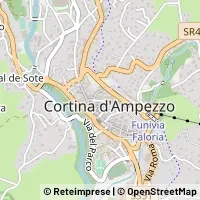 Mapa Cortina d'Ampezzo