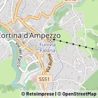 Mapa Cortina d'Ampezzo