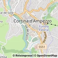 Map Cortina d'Ampezzo