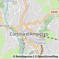 Mapa Cortina d'Ampezzo