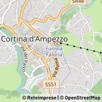 Kartta Cortina d'Ampezzo