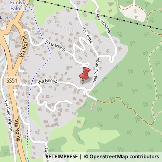Mappa Via Rinaldo Menardi, 42, 32043 Cortina d'Ampezzo, Belluno (Veneto)