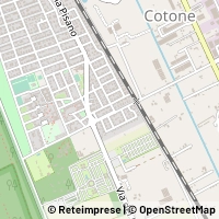 Hartă Viareggio
