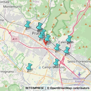 Mappa Via Traversari 21 Prato, 59100 Prato PO, Italia (3.29727)
