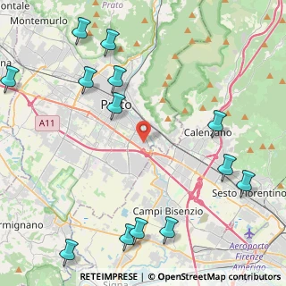 Mappa Via Traversari 21 Prato, 59100 Prato PO, Italia (6.00923)