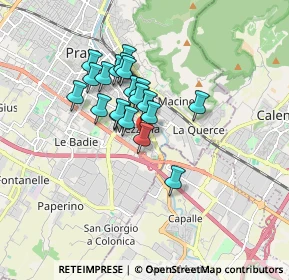 Mappa Via Giovanbattista Spighi, 59100 Prato PO, Italia (1.287)