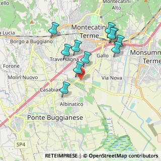 Mappa Via Carpinocchio, 51010 Massa e Cozzile PT, Italia (1.88182)