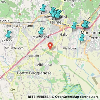 Mappa Via Carpinocchio, 51010 Massa e Cozzile PT, Italia (2.86083)
