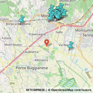 Mappa Via Carpinocchio, 51010 Massa e Cozzile PT, Italia (2.8105)