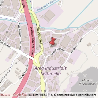 Mappa Via dell'Albereto, 31, 50041 Calenzano, Firenze (Toscana)