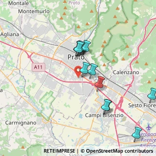 Mappa Via Augusto Righi, 59100 Prato PO, Italia (3.77)