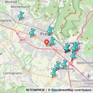 Mappa Via Augusto Righi, 59100 Prato PO, Italia (4.36923)