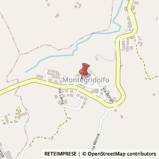 Mappa Via Roma, 38, 47837 Montegridolfo, Rimini (Emilia Romagna)