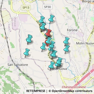 Mappa Via Perondi, 51017 Pescia PT, Italia (0.71739)