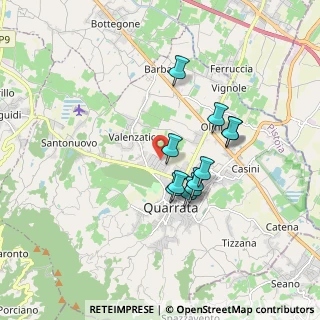 Mappa Via Bologna, 51039 Quarrata PT, Italia (1.42909)