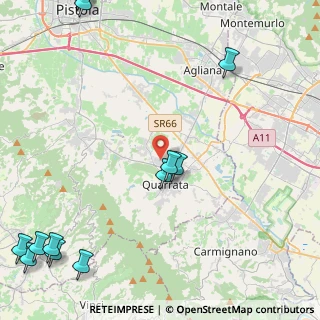 Mappa Via Bologna, 51039 Quarrata PT, Italia (7.02538)