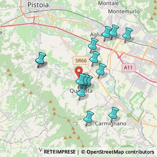 Mappa Via Bologna, 51039 Quarrata PT, Italia (3.71214)