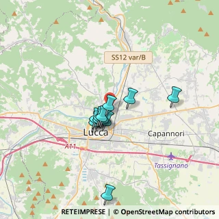 Mappa Via Dei Bichi, 55100 Lucca LU, Italia (2.58455)