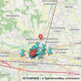 Mappa Via Dei Bichi, 55100 Lucca LU, Italia (1.93765)