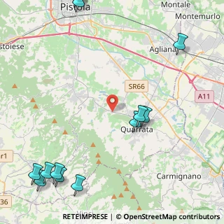 Mappa Via Erbosa, 51039 Quarrata PT, Italia (6.67231)